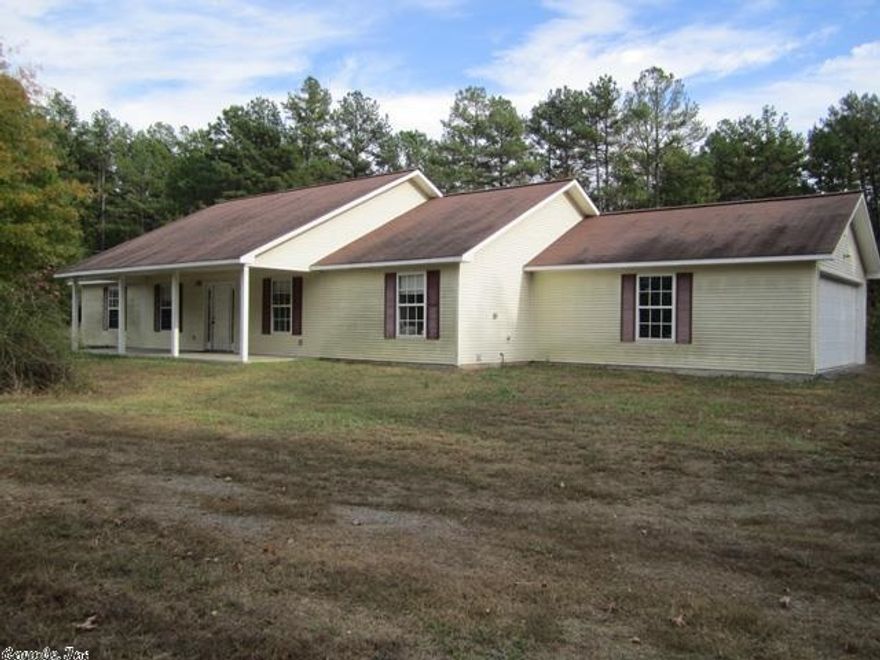 Be close to the lake in this newer 3 bedroom 2 bath home that has a split bedroom floor plan.  Enjoy the large kitchen with eat in dining area.  There is a large pantry and a separate laundry room.  Currently there is no HVAC system but one was in place at one time.  There are some missing breakers in the electrical panel that will need to be replaced.