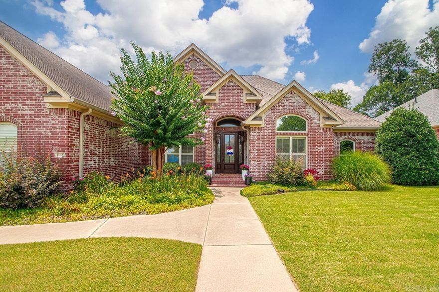 This is it - you can stop searching! Wonderful family home on a corner lot in a great location. Covered patio, in ground pool and a pavilion set the scene for your own backyard oasis. Come inside and find beautiful, real hardwood floors and upgraded light fixtures. Spacious kitchen for the chef in the family features a gas cooktop, double wall ovens and a warming drawer. Primary suite is down, 3 bedrooms and a bath located separate also down or 2 bedrooms and an office. Upstairs is a large bonus room/playroom, full bath and a 5th bedroom. The 3 car garage facing the side street has a double gate to back yard just off from it, making yard access easy!