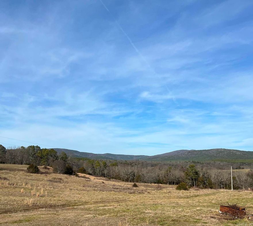 Parcel #2 Discover the perfect retreat with stunning mountain views, a natural spring, and a magical wooded area. This property features a wet weather creek and has utilities already on-site. Located near Wolf Pen Gap and Fouche Mountain, it offers incredible ATV riding and mountain biking opportunities, especially around Rich Mountain. Embrace the tranquility of nature while enjoying outdoor adventures right at your doorstep. The canvas is ready for you to let your imagination run wild and create your very own masterpiece.