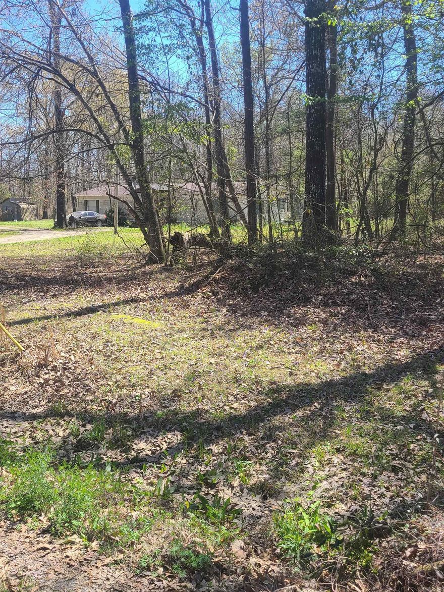 Unrestricted land with creek! 3 acres, wooded for privacy, no utilities on property but they are at the road. Easy to bring to property! No restrictions that we are aware of. Mobiles allowed! Tiny house or build a house! Outside city limits! Survey was done March 2024, flags are present. Survey is uploaded in documents online.  *OWNER FINANCING AVAILABLE*