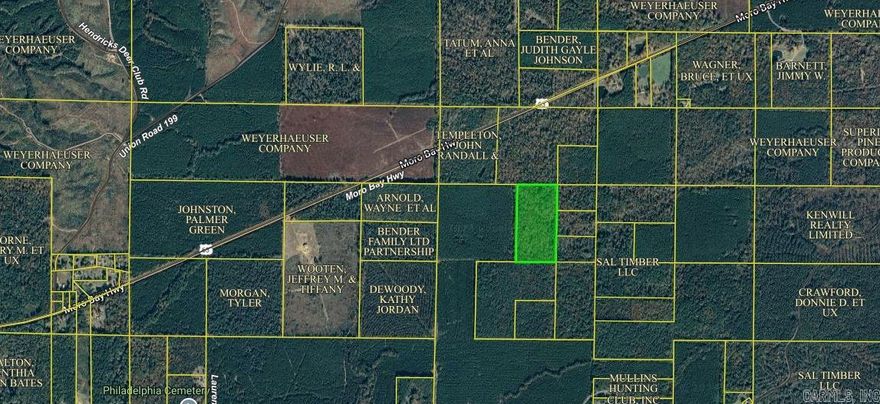 20 Acres of timber. Has not been cleared since the early 2000's. Owner is not sure if it was replanted or has grown back naturally.