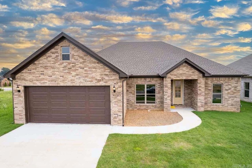 Welcome to this brand new home conveniently located near lots of area amenities! Home has 4 bedrooms, 2 bathrooms and a vast open concept kitchen, living, and dining area. Kitchen has stainless steel appliances, and solid surface granite or marble countertops. Luxury vinyl plank flooring will be used throughout the entire home. Pics and virtual tour are of another similar home to show design and finishes. this home will be completed by beginning of June 2023.