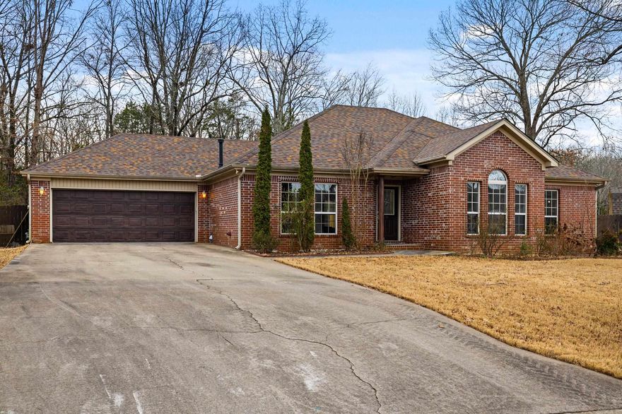 Welcome to 12 Boxwood Cove in the desirable Magness Creek Subdivision! This beautifully updated 3 bedroom, 2 bathroom home offers 1,983 sq ft of move-in ready living space. Completely transformed with modern finishes, this home features brand new luxury vinyl flooring throughout with no carpet, fresh interior paint, and updated light fixtures. The stunning kitchen boasts new quartz countertops, new appliances, and stylish upgrades perfect for entertaining. Enjoy a true formal dining room with additional space and a cozy gas fireplace in the living area. The spacious primary suite includes a fully renovated bathroom with a fresh, modern design. Outside you’ll find a large backyard ideal for relaxing or hosting, plus a storage shed for extra space. Additional upgrades include a brand new roof for added peace of mind. Located in a sought-after neighborhood and prime location, this home is a must-see!