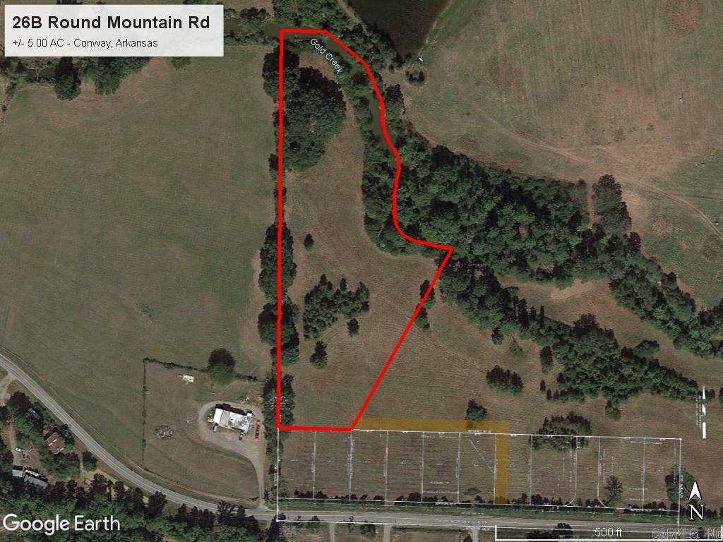 Nice Residential Tract For Sale! Build your dream home on this beautiful +/- 5.00 acre tract on the south side of Conway. Conveniently located between Meadows Technology Park and Baker-Wills Parkway I-40 Exit 132. Area features include Conway Schools and easy access to I-40 with all utilities nearby.