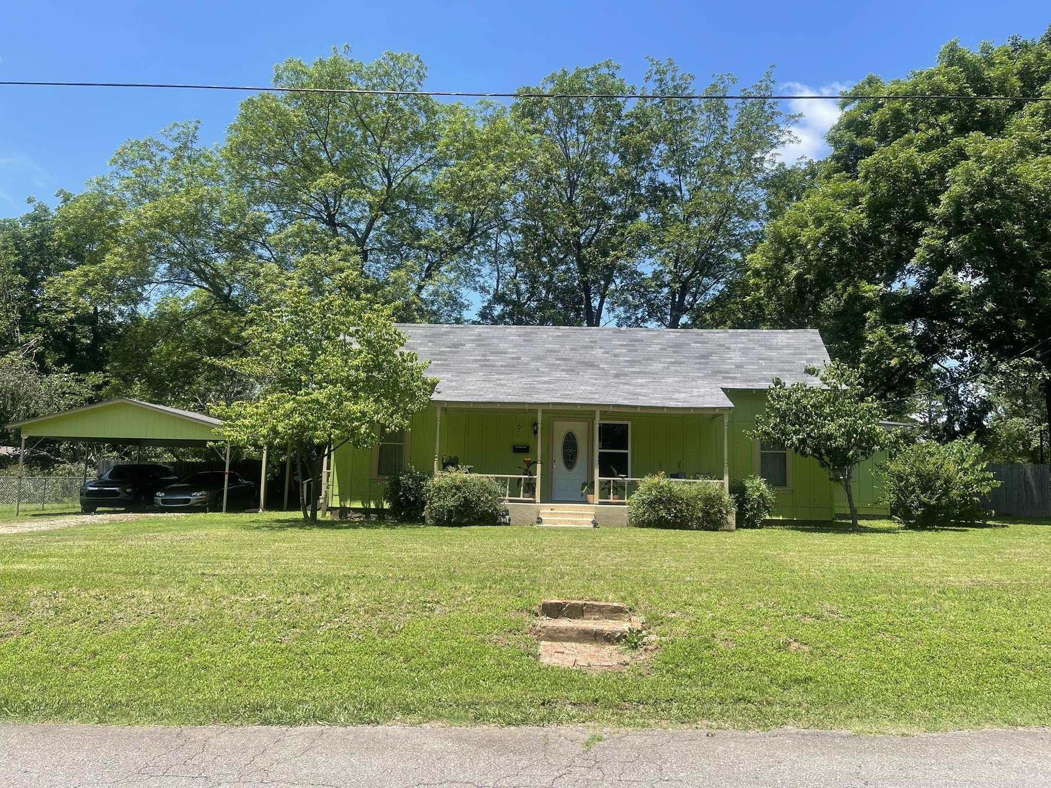 This cozy traditional style home features 3-bedrooms 1 bath, an open spacious kitchen with lots of cabinets, separate laundry room, two-car carport, wood privacy fencing, and mature pecan trees on almost 1/3 of an acre. Conveniently located in an established neighborhood near the future Mountain Bike Trail System. This property is suited for either a primary residence or an investment opportunity with the potential of becoming an Airbnb.