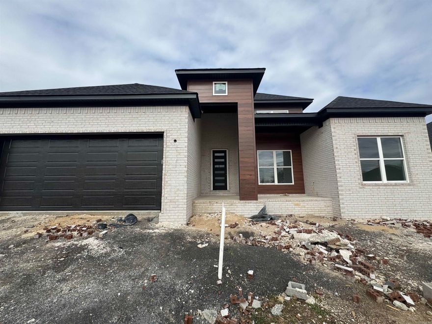 Under construction in Ridge View Subdivision in Vilonia! Convenient access to Conway & Little Rock - this lot also offers extra privacy - built in the back of the neighborhood with trees behind! Should be able to hit a 30/45 day closing once under contract.