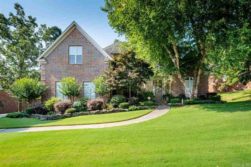 Wonderful family house with 3 living areas, 5 BRs, large backyard with pergola, and side load 3 car garage. Slate/hardwood detail in flooring, formal dining, 2 fireplaces, cozy hearth room off kitchen. Vaulted ceiling in large master- his/her closets. Double oven, stainless appl., island, trash compactor in kitchen. Upstairs has versatile bonus with 4 BRs & shared BA. Hot water heater, cooktop, dishwasher, disposal, microwave new in 2018/2019. 1 A/C unit -2015 & 1 evap coil 2019. Roof 2012. Well maintained!