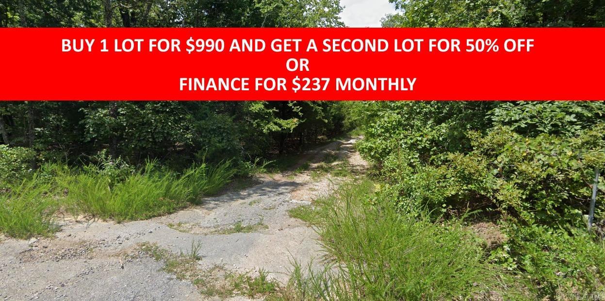 Buy one lot and get 50% off an additional lot! Owner-finance for easy terms. Cash buyers can pay by debit or credit card as well. Nice lot to develop or hold for future value. Public water and electric are available to run to property and will need septic. Owner/agent. No mobiles allowed. 300-2500 minimum build size on any other type of home, depending on subdivision. Finance is 5 months at $237 and closing costs are included. Lots marked with red banner are part of promotion. No limit on lots. Buyer responsible for any/all taxes and lots sold "as-is". Quit claim deed conveys. Parcel ID# 200-13724-000