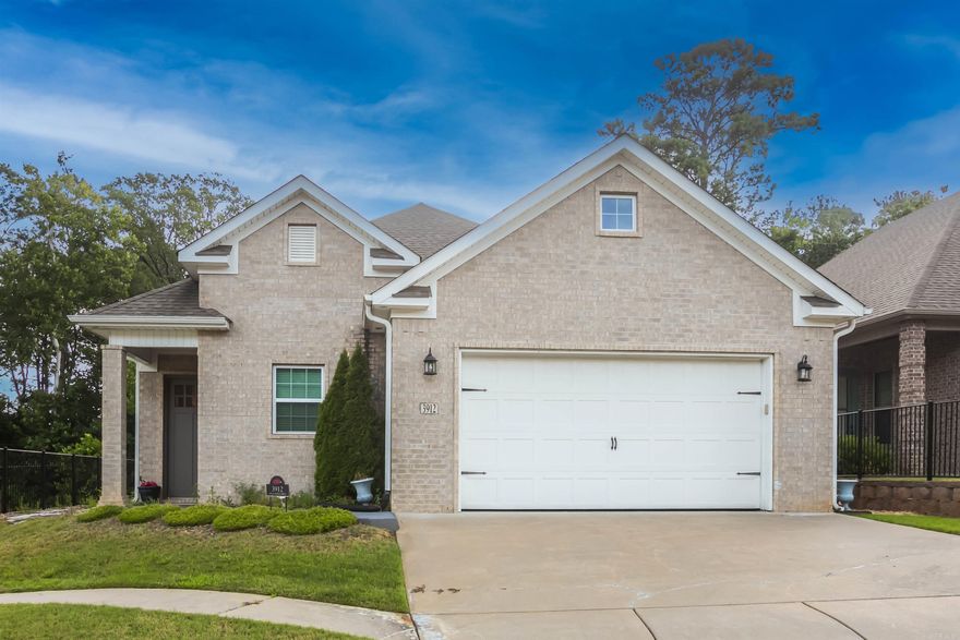Charming Patio Home with 3 beds, 2baths, one level, level lot in a gated community! Beautiful hardwoods throughout the living area and kitchen with a double fireplace to enjoy in both rooms. The Kitchen has wonderful granite countertops and plenty of cabinets as well as an island with a bar and seating. Bedrooms are a nice size. Primary bedroom has a walk-in closet and a good size primary bathroom with walk-in shower. Laundry room is availalbe. Backyard is nice with storage unity and covered patio to enjoy the greenspace with your morning coffee. Two car garage with safe room. Quick access to restraurants, shopping and freeway. Friendly neighbors! This cute home is readu to belong to you!