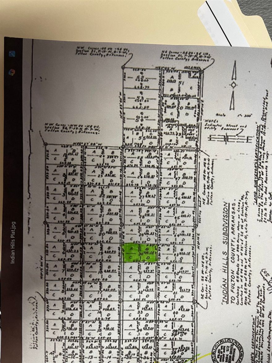 Acreage for sale in Glencoe Ar.