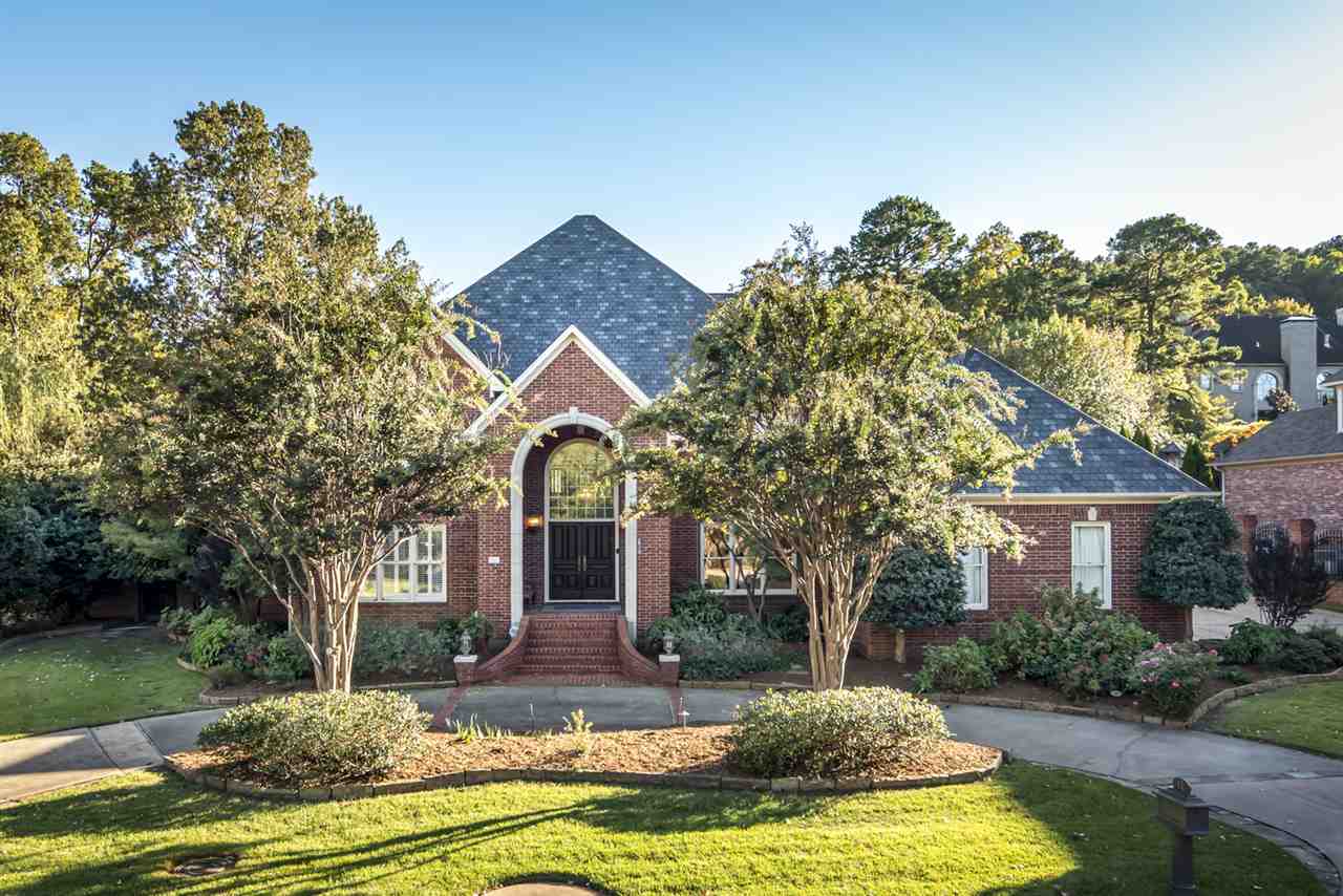 Secure behind the gates of Hickory Creek, is this incredible family home. The two-story entry is open to the formal dining rm & office. A two-story great room w/ fireplace is adjacent to a half bath, den, gourmet kitchen & breakfast room overlooking the grounds. The spacious master suite offers a fireplace, large closets and work-out rm. Upstairs features 3 bedrooms and 2 baths with a media room, game room and walk-in storage. The backyard offers a salt water gunite pool, patio w/ fireplace and pool house.