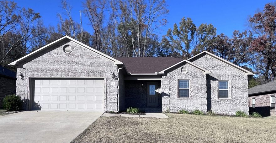 Beautiful 4 bedroom, 2 bathroom home in the Cabot School District! This house has everything you want and more. Open floorplan, luxury vinyl plank flooring, high ceilings with accent beams and modern fixtures and appliances - Refrigerator INCLUDED. Oversized main bathroom has dual vanities, large walk-in closet, linen closet, walk-in shower, and a soaker tub. Step out back and you'll find a spacious screened-in patio with television mount already in place. This area is perfect for entertaining or relaxing in the fresh air while also watching the kids play on the playset and trampoline in the fully fenced yard. Close to schools, shops, restaurants and the interstate to make commuting to work easy. This home will not be on the market long so act quickly! **Edge Realty is proud to offer deposit-free living to qualified renters through Obligo! We understand that moving costs can add up, so we want to extend financial flexibility to our residents. Learn more about the benefits of deposit-free living with Obligo at myobligo. com.