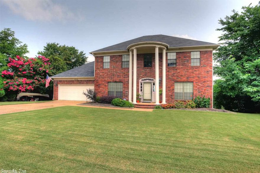 Located in Walton Heights, this classic two story home rest on nearly half an acre atop a ridge overlooking the Arkansas River.  Perfect for outdoor living and entertaining, the upper and lower decks offer beautiful views and terraced backyard in encircled by wrought-iron fencing.  This beautiful two-story home with three bedrooms and two-and-a-half baths also have a variety of flexible living spaces.  The stunning views and great living space make this one a must see!