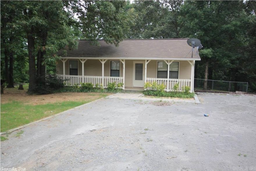 Cute, Clean, Country Living! This meticulously maintained home sits on almost two acres. 3 beds/2 baths. Large living area. New carpet in bedrooms. Central Heat/Air and duct work under two years old. Enjoy the sun room that extends across the back of the home overlooking the large fenced-in backyard with beautiful trees! Commercial size water meter & septic tank. Plumbed for 3 properties. Friendly neighbors, quiet country living and quick access to interstate! NEW ROOF MAY 2015!!!!