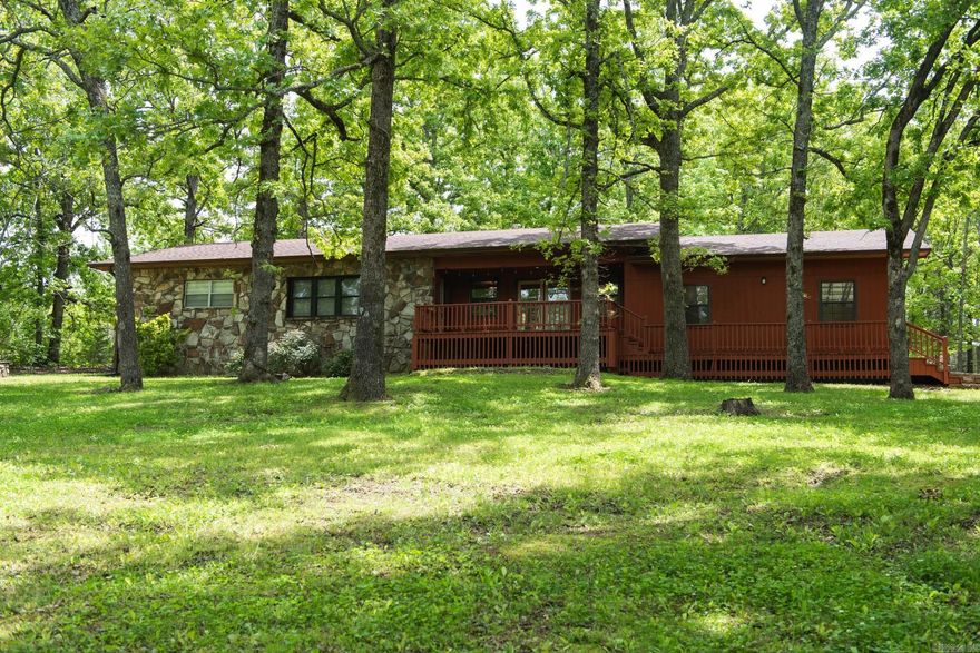 The perfect blend of privacy and convenience with this charming 3-bedroom, 2-bath home situated on 4.72 fully fenced acres. Just minutes from town, this property offers the peace of country living with the benefits of nearby amenities. Enjoy recent updates including brand-new carpet in the bedrooms, fresh interior paint , and a new HVAC system for year-round comfort. A seasonal creek runs through the front of property, adding to the tranquil atmosphere. The expansive lot features a large outdoor shop—ideal for storage, a workspace, or easily converted into a chicken coop. Take in stunning views of local wildlife right from your yard. Whether you're looking for space to garden, room for animals, or just a quiet retreat, this property checks all the boxes.