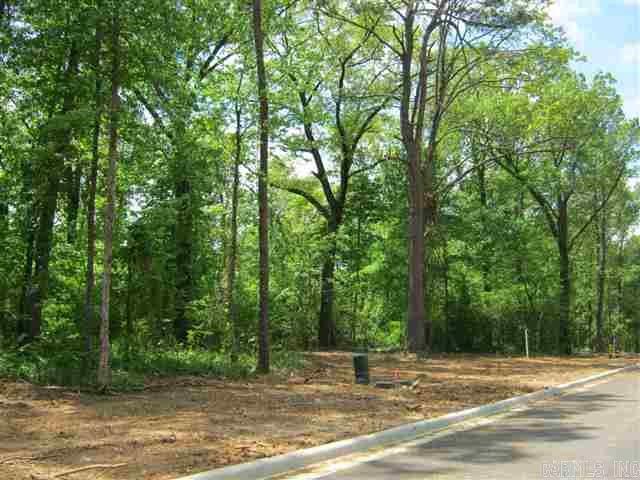 open field surrounded by trees, lots of hardwoods.