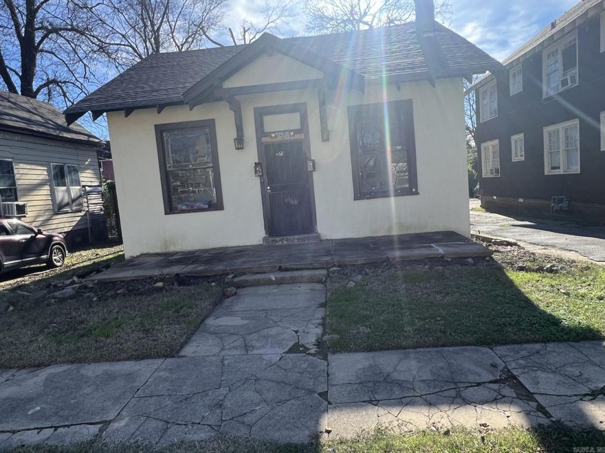 Located in the historic area Little Rock. Vintage house with all the old world charm.