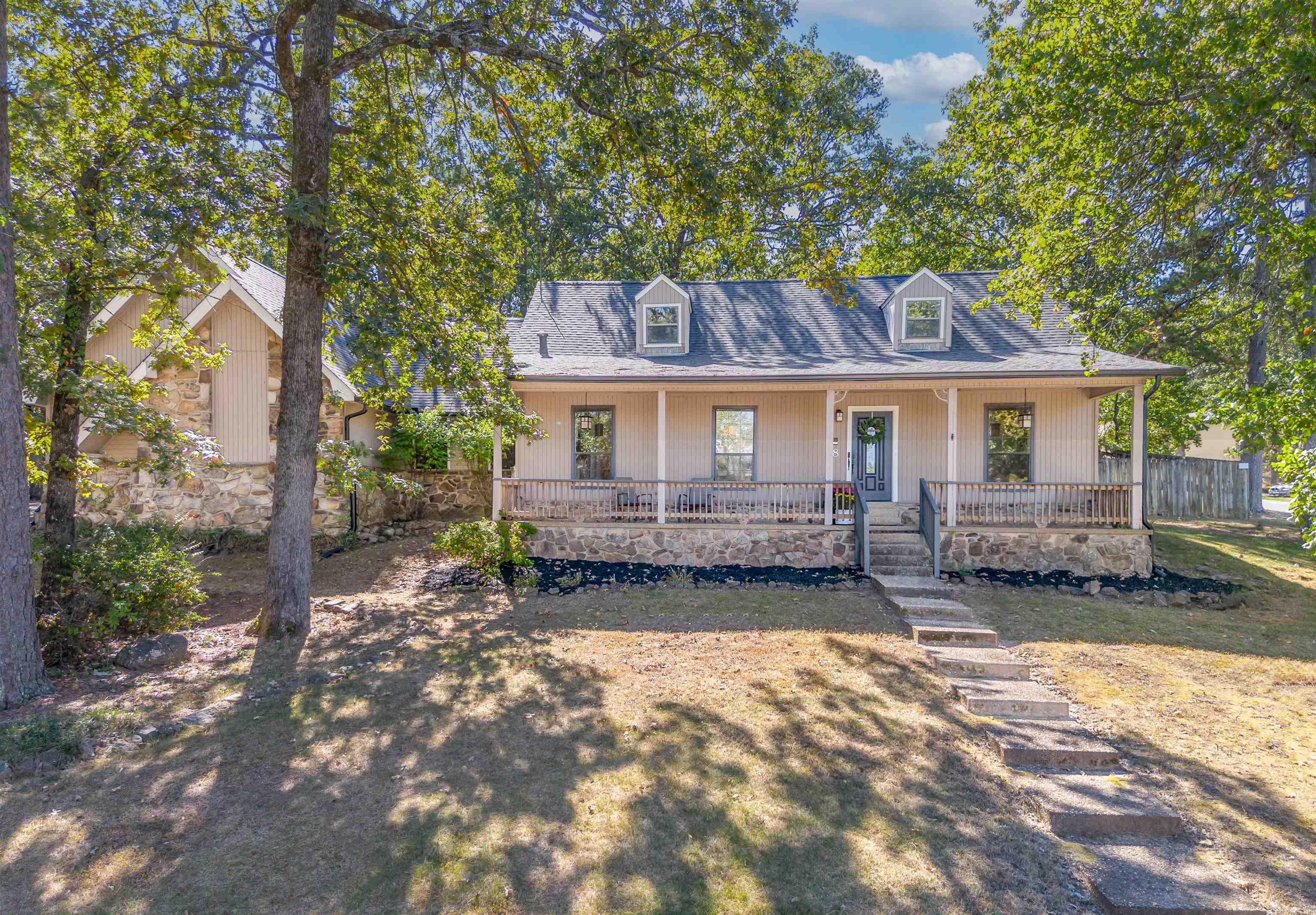 REMODELED & MOVE-IN READY!   Welcome home to this beautifully updated 3-bedroom, 2-bath gem perfectly situated on a corner lot in a quiet Maumelle cul-de-sac! Centrally located near interstate access, schools, restaurants, and shopping, this home offers both comfort and convenience.  Recent upgrades include new interior paint, LVP flooring and carpet, plus a new roof, gutters, chimney cap, and attic insulation — all completed in 2024! The HVAC was serviced in 2024, and the hot water heater is only about 2 years old. Just installed stainless gas stove.  Step inside to a spacious layout featuring a large primary suite with a walk-in closet and a cozy gas fireplace perfect for relaxing evenings. The home also includes two separate water meters—ideal if you’d like to activate a sprinkler system.  Enjoy outdoor living with a fully fenced backyard for entertaining and a charming front porch for your morning coffee or evening unwind. A 2-car side-loading garage adds great curb appeal and convenience.  Bonus: Refrigerator conveys with an acceptable offer!  This home truly has it all—modern updates, ideal location, and move-in ready comfort. Don’t miss your chance to make it yours!