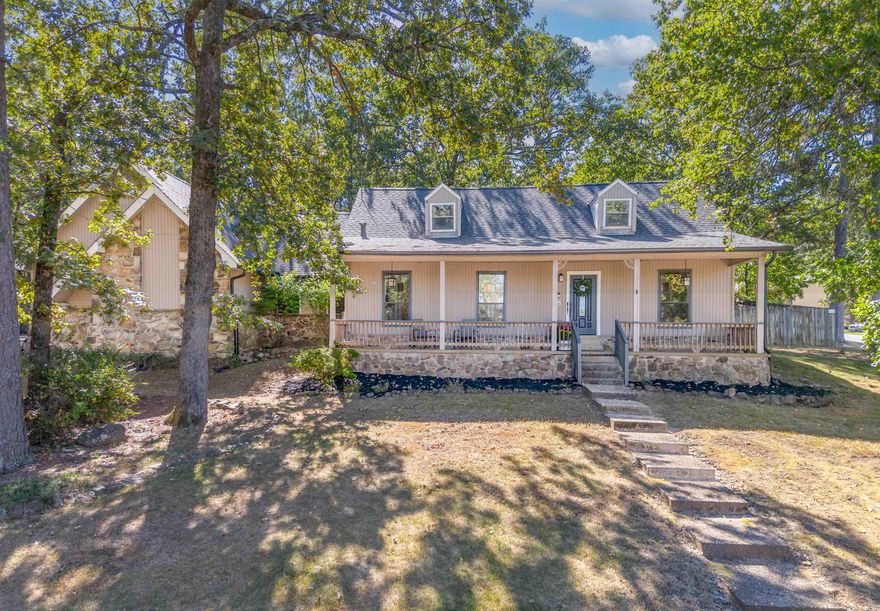REMODELED & MOVE-IN READY!   Welcome home to this beautifully updated 3-bedroom, 2-bath gem perfectly situated on a corner lot in a quiet Maumelle cul-de-sac! Centrally located near interstate access, schools, restaurants, and shopping, this home offers both comfort and convenience.  Recent upgrades include new interior paint, LVP flooring and carpet, plus a new roof, gutters, chimney cap, and attic insulation — all completed in 2024! The HVAC was serviced in 2024, and the hot water heater is only about 2 years old. Just installed stainless gas stove.  Step inside to a spacious layout featuring a large primary suite with a walk-in closet and a cozy gas fireplace perfect for relaxing evenings. The home also includes two separate water meters—ideal if you’d like to activate a sprinkler system.  Enjoy outdoor living with a fully fenced backyard for entertaining and a charming front porch for your morning coffee or evening unwind. A 2-car side-loading garage adds great curb appeal and convenience.  Bonus: Refrigerator conveys with an acceptable offer!  This home truly has it all—modern updates, ideal location, and move-in ready comfort. Don’t miss your chance to make it yours!