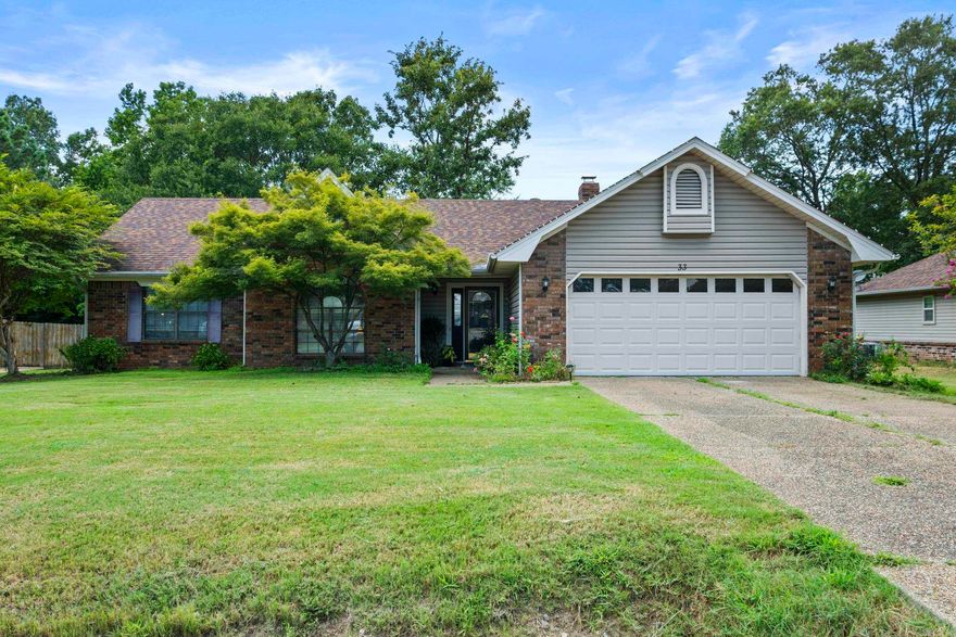 Come check out your New Home. This home is 3 Bedroom 2 Bath home features large bedrooms, tray ceiling in the primary bedroom, walk-in closets, granite countertops in the kitchen and lots more. This home is in a great location behind Southside Elementary. Schedule a tour today!