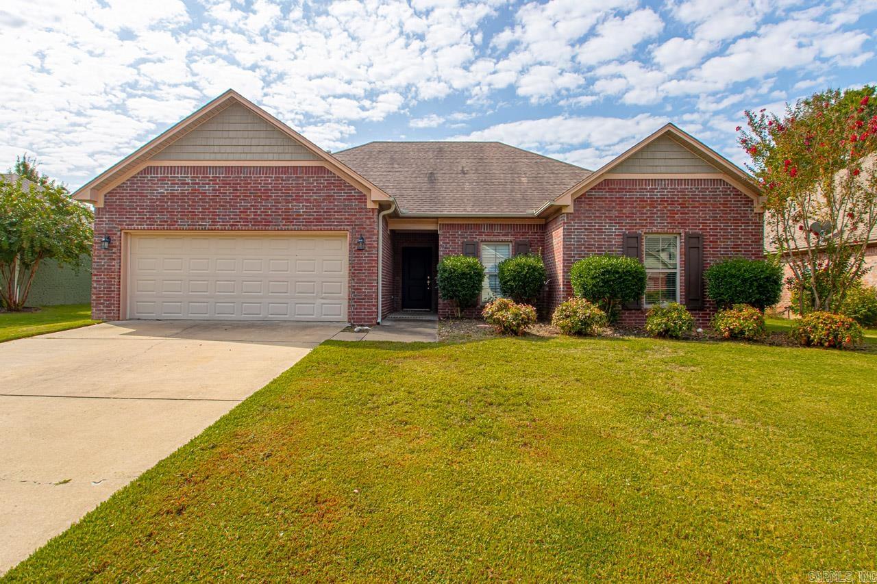 Light up the grill and enjoy the large backyard with the covered patio! There is also full wood privacy fence! The open kitchen and living area are amazing!! This home is a great place to enjoy family and friends. It also features a great private master suite. The home is wired for fiber optic internet. There is lots of storage space in the home and above the garage. This is a must see! Don't miss this one!!!