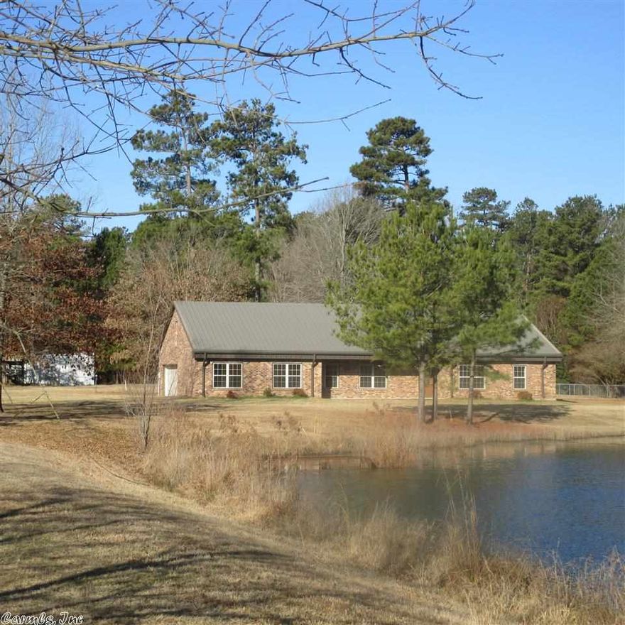 Very nice freshly remodeled home. New appliances, carpet, fixtures etc... Attic is floored, open span could be made into more living area. Large pond, shop, fenced backyard.