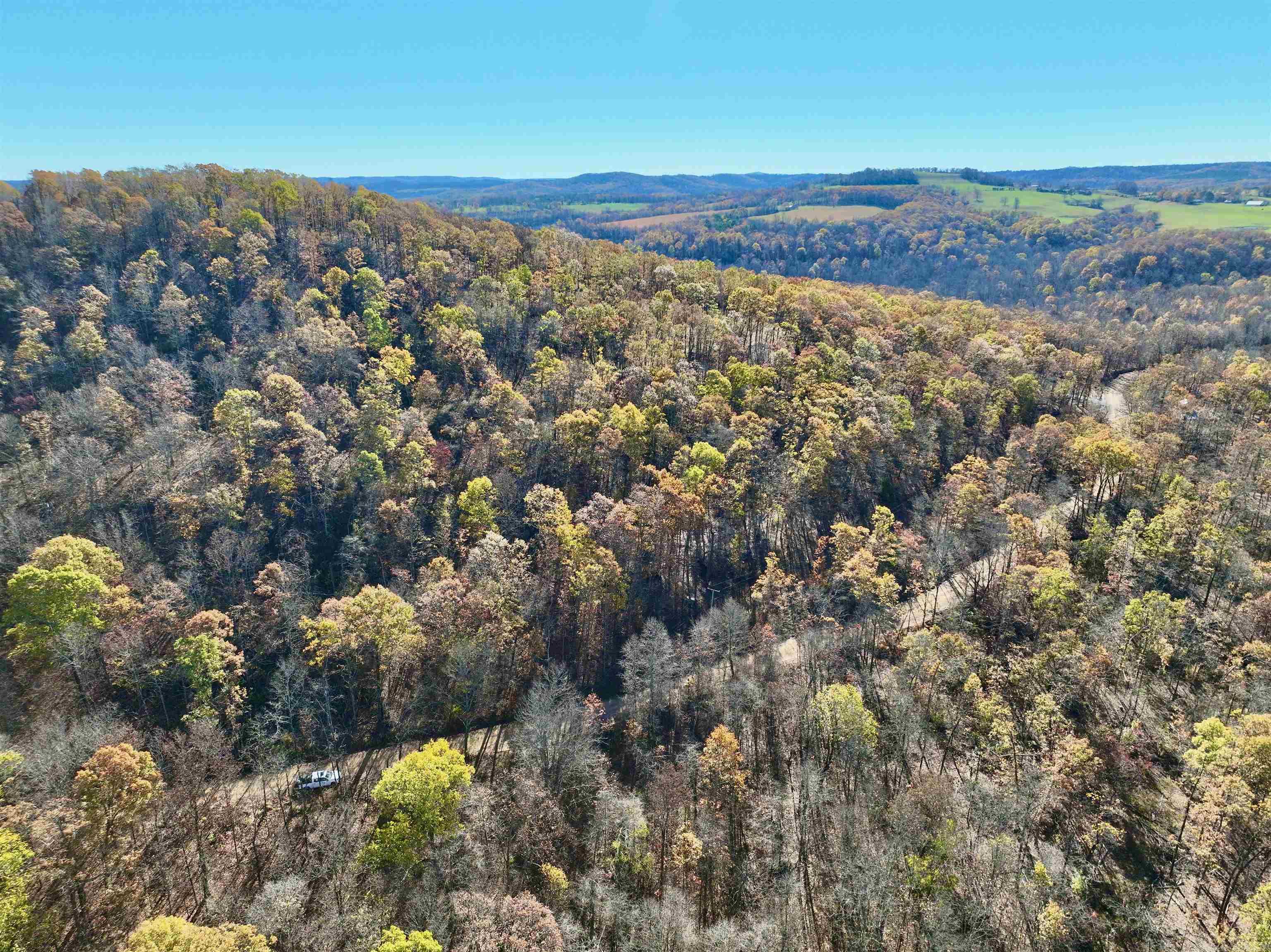 Located just 48 miles from Fayetteville, this incredible property offers an unparalleled escape into nature, adjoining the expansive National Forest. With convenient county road access and a secure, gated entrance, this land promises both privacy and accessibility. Utilities are easily within reach, with water, electric, and high-speed internet available. Immerse yourself in sweeping panoramic views that stretch across the horizon, capturing the beauty of this secluded landscape. An outbuilding on the property provides convenient storage space, doubling as a comfortable shelter for bunking down and staying dry during unpredictable weather. A network of trails weaves throughout the land, making it easy to explore and access every corner. Managed meticulously for optimal hunting, this tract is a paradise for wildlife enthusiasts. Home to a rich variety of animals, including whitetail deer, turkey, and even bear, this land offers excellent hunting opportunities. Despite its size, it hunts like a much larger tract thanks to its strategic layout. Numerous food plots and carefully placed stand locations cover various funnels and pinch points, maximizing your hunting experience.