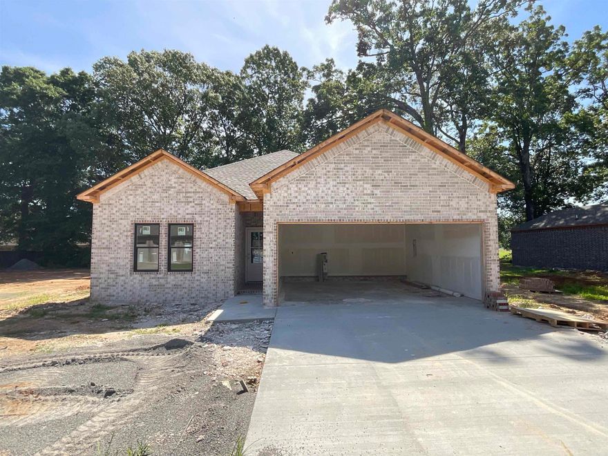 Lonoke is getting some wonderful new additions to this beautiful neighborhood! Super convenient access to I-40 makes this a tucked-away gem! All-brick exterior opens to a spacious cathedral ceiling in the living room and an even larger kitchen/dining space! You will find all these rooms "just right" in size, including the primary bedroom with a huge closet! Floorplan and more photos are coming soon!
