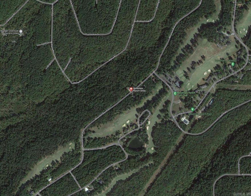 Golf Course Homesite across from Mountain Ranch,  on a beautiful ridge sitting across from  the 18th Tee Box of Mountain Ranch Golf Course.  Peaceful setting great for your special home.   Ask about adjoining lot to give you more options to for your building project! Nice existing homes on this street.  Very affordable start to your golf course home!  Ask about Membership Fee and Service Fees.