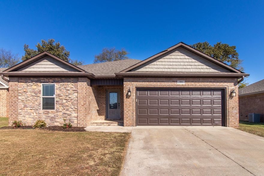 Find yourself at home in 4804 Wildwood Lane, a charming and inviting 3-bedroom, 2-bathroom home nestled in the Wildwood subdivision. Boasting just under 1300 square feet of living space, this residence offers a cozy and comfortable atmosphere for you and your loved ones. Step inside and be greeted by the freshly done cream color paint that adorns the walls, creating a bright and airy ambiance throughout the home. The open floor plan seamlessly connects the living, dining, and kitchen areas, providing an ideal space for entertaining guests or spending quality time with family. The kitchen is a dream, featuring all appliances included, ensuring that meal preparation is a breeze. The ample dark wood cabinetry and countertop space provide plenty of room for storage and culinary creativity. Escape to the privacy of the backyard, enclosed by a full wood privacy fence, offering a serene oasis for relaxation and outdoor activities. The brick and stone exterior adds to the home's charm, while the fresh landscaping enhances the curb appeal, making a lasting first impression to your neighbors and guests!