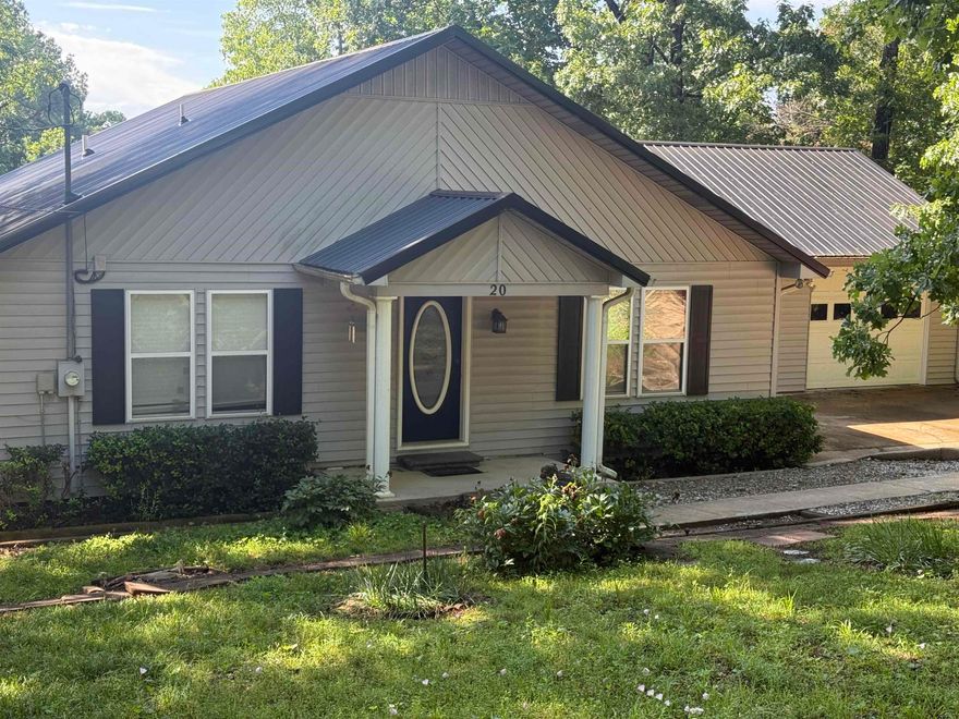 Beautiful Lake Thunderbird home for rent. All electric with gas backup. Home is energy efficient. There are three bedrooms with possible two more sleeping quarters. Main-level bedroom is very roomy with a walk-in closet and large bathroom with tub/shower. Living room is a very nice open concept. Dining room and kitchen have a view of the lake. Kitchen is equipped with a large side-by-side refrigerator, flat-top stove/oven, dishwasher and lots of counter/cabinet space. Laminate flooring in the living room, main bedroom and dining room. Tile floor in the kitchen, bathrooms and den. Carpet in bedrooms downstairs. Lots of storage space. Large two-car garage. Covered deck and patio to enjoy the peaceful surroundings. Home located on a dead-end street, so very little traffic. Each adult must complete an application. $39 will be added to the rent to cover pest control, liability insurance & credit reporting services.