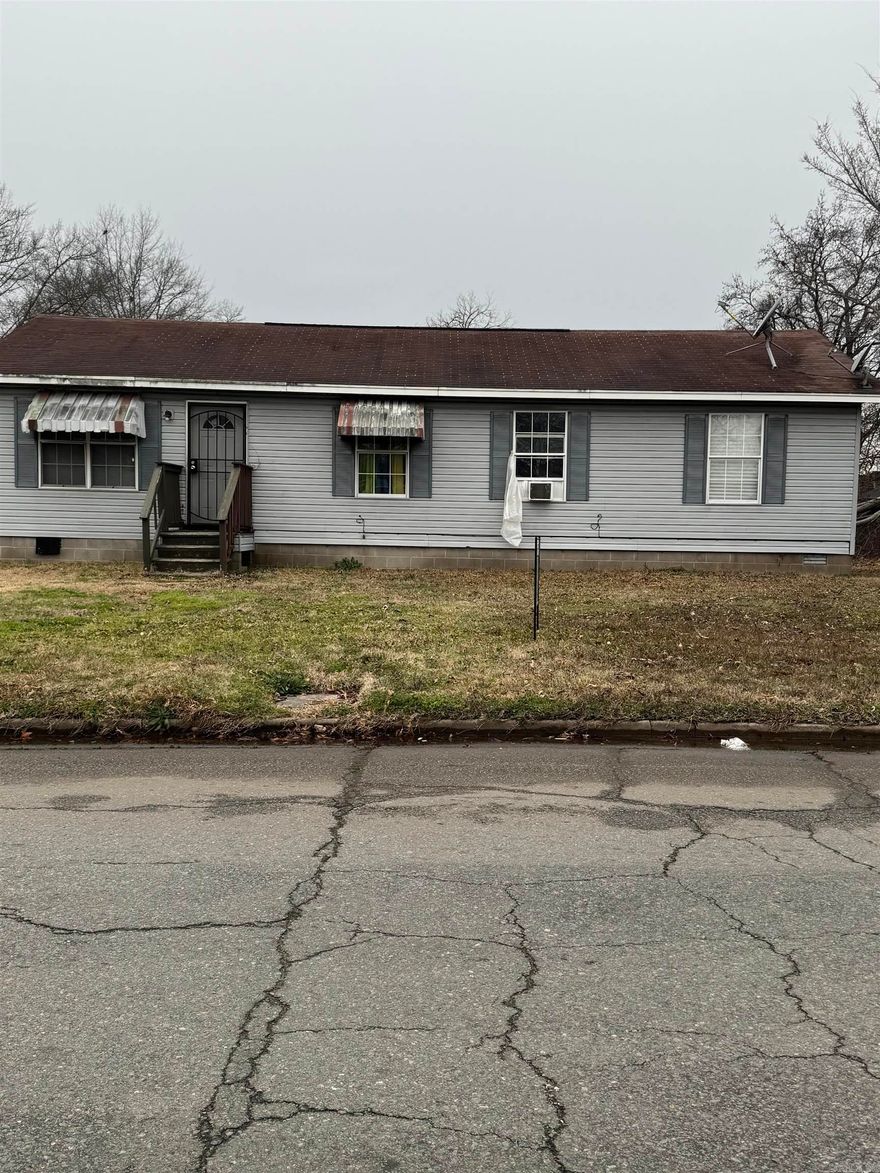 I have a listing for you located at 1801 7th Pine Bluff, AR, with an asking price of $60,000. It's a residential property featuring four bedrooms and two full baths, spanning 1,152 square feet. The home is beautifully accented with enchanting hardwood floors, adding warmth to the main living spaces. This property offers a spacious layout perfect for a growing family, with ample room for relaxation and personalization in the bedrooms. It's situated in a friendly neighborhood, making it an ideal setting for first-time homebuyers to create lasting memories. This charming home offers a fantastic opportunity to add personal touches and transform it into your dream abode. Don't miss the chance to embark on your homeownership journey with this promising canvas.