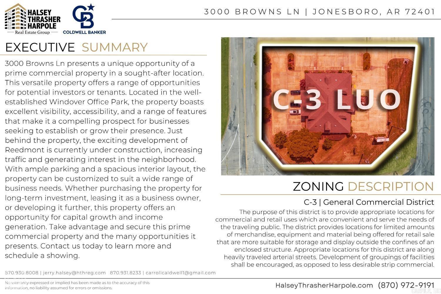 Metes & Bounds - Commercial Sale