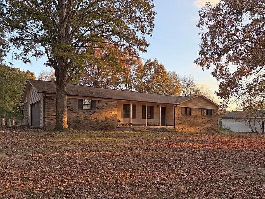 Conveniently located 3 bed, 2 bath brick home with a 20x20 shop! This 1,464 sq. ft. home is just off Gap Road on the outskirts of Batesville. It's a short distance from Wal-Mart, Eagle Mtn. Golf Course, restaurants and more! The home has had extensive renovations since 2017 that include shingles, kitchen, bathrooms, paint and more!!! It boasts a large open living area complete with a kitchen island, dining area and spacious living room!! The classic ranch style floor plan has all 3 bedrooms located on one end of the house with the utility room and garage on the opposite side. You'll love the huge chain link fenced back yard and the shop that's ready for any of your hobby needs! The home is nestled on a corner lot and framed with numerous shade trees.