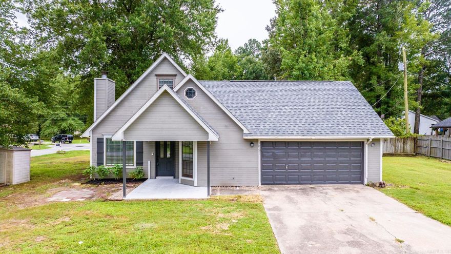 This 3 bed 2 bath home sits on a corner lot right next to a cul de sac. The home has tons of features... new HVAC... newer roof... new paint... new LVP flooring... new carpet... and new slab granite countertops. As you enter the home you are welcomed to an inviting living room that opens to the kitchen with stainless steel appliances. We are excited for you to come see if this home could be yours!!