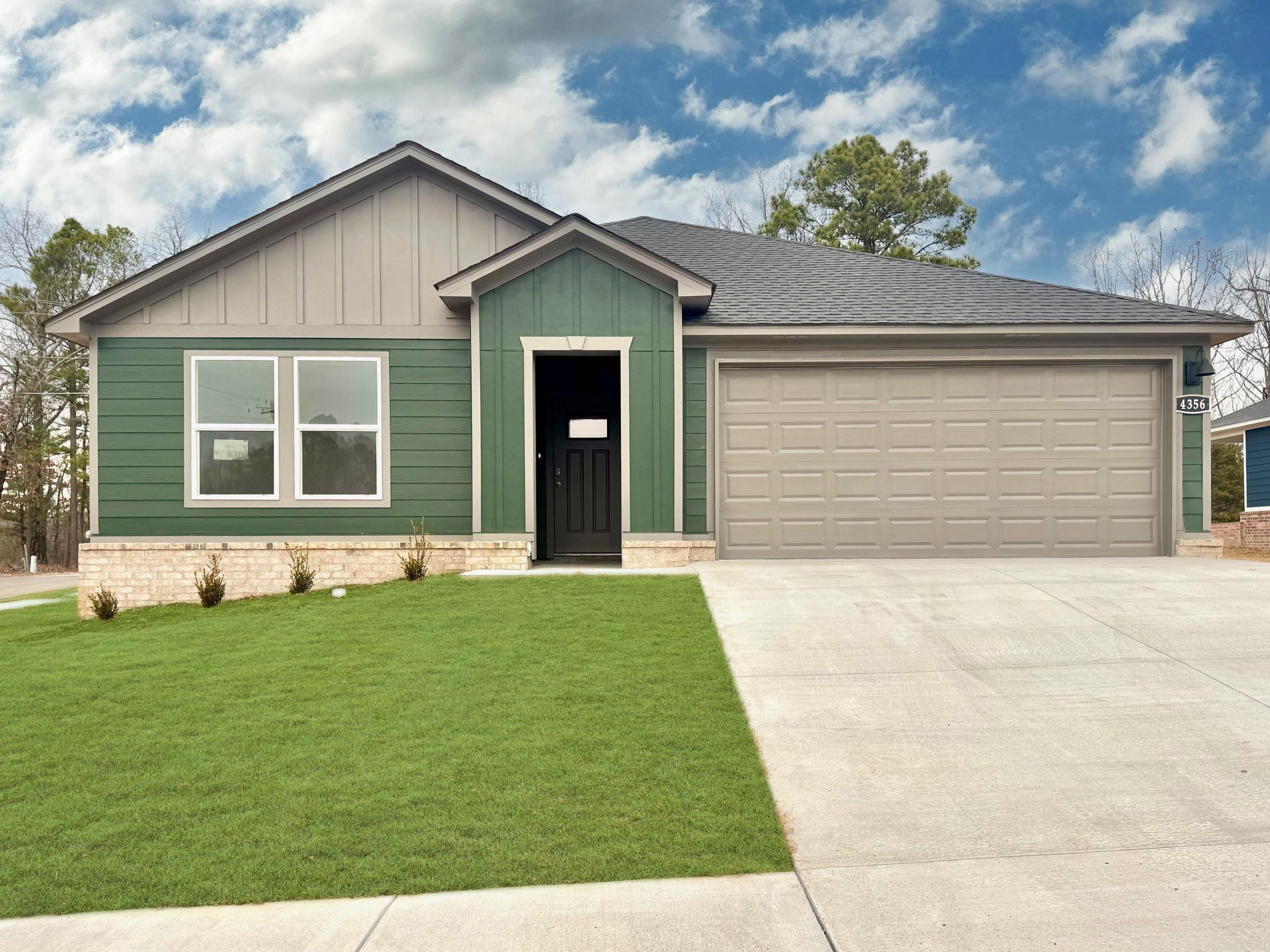 The Justin Floorplan is one of our single-story floorplans featured in Kensington Place community in Bryant, Arkansas. This spacious floor plan includes 4-bedroom, 2-bathroom, and a 2-car garage with an open concept living area, where your kitchen, living, and dining areas blend seamlessly into a space perfect for everyday living and entertaining. These homes feature LVP flooring with carpet in the bedrooms and closets! The kitchen features 36ā cabinets, quartz countertops, and stainless-steel appliances. Fabulous open floorplan. The primary bedroom has an en-suite bathroom that features a walk-in closet, and a walk-in shower. Taxes estimated. Actual taxes TBD. Special builder 10-year warranty. $75 Transfer fee. Representative photos only and vary as built!