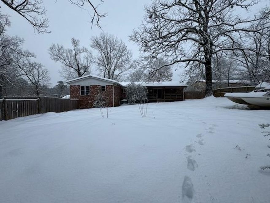 Discover the possibilities with this 3-bedroom, 2-bathroom brick home situated on approximately 0.82 acres of land. This property is perfect for someone with a vision to create their dream space.