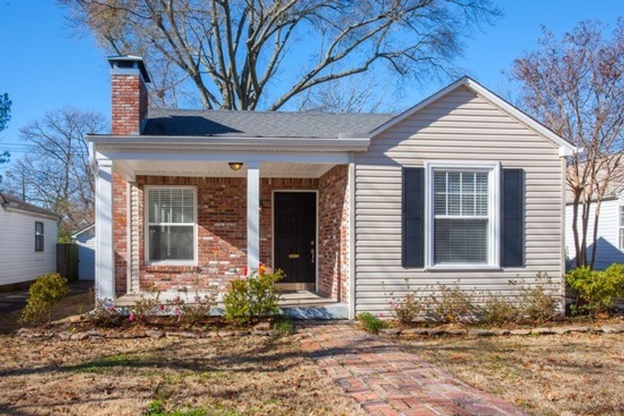 Totally remodeled home including new wood fence and sod in the backyard. Great street appeal with charming front porch just waiting for a porch swing. Very open floorplan.