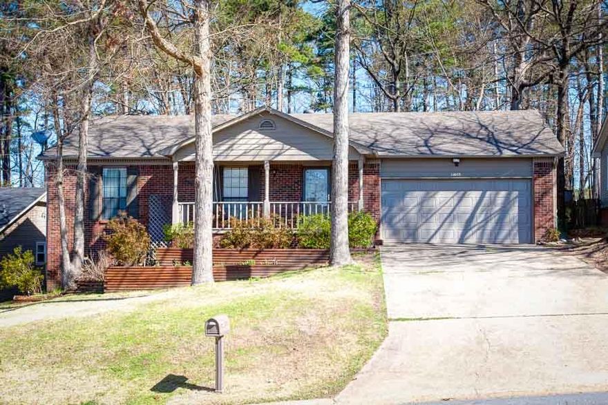 Adorable cul de sac home w/ perfect fenced backyard for the whole family!  Open floor plan w/ vaulted ceiling great room & WBFP! Great light! Large eat-in kitchen w/ bay window & wonderful space to entertain w/ great cabinet & counter space! Separate pantry!  Beautifully refinished hardwoods! Newer roof '09,HVAC 2014.  New HWH 2013. Large master bedroom w/ ensuite bath. Good closet space!  Full size 2 car garage. Wonderful oversized back deck & flat backyard framed with deep greenbelt. EZ access to 430/630!