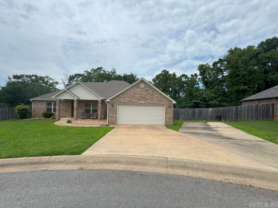 12K CREDIT for updates or closing costs and qualifies for a zero down payment RD LOAN!! This spacious home, situated on almost a half-acre in the Bryant School District, is the perfect place to call home. The split floor plan includes an oversized living area, a dedicated dining space, and a breakfast nook. The kitchen has granite countertops, SS appliances, and a pantry. The primary suite includes an ensuite bath finished with a soaking tub, separate shower, and his/her closets. The two additional bedrooms and bathroom are separate from the primary. The floor plan is perfect for entertaining both inside and outside in your private backyard. You will find plenty of storage.