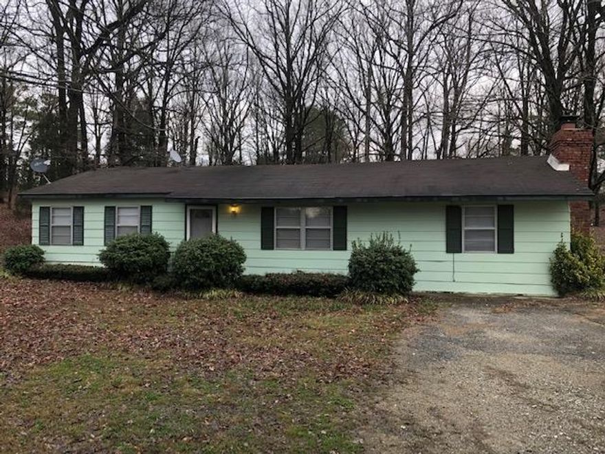 Older home in the country that sits on 1.28 acres.  Paved roads, great for investor or starter home.  Roof replaced 2 years ago