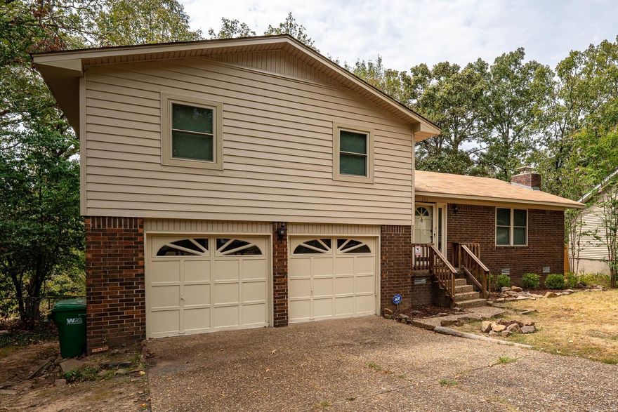 Charming 3BR/2BA home in Sherwood! This split level home includes a spacious office that could double as a bonus room. Large back yard and metal shop with plenty of space for lawn equipment and tools. Mostly all major systems have been recently updated, including a new roof, siding, luxury vinyl plank flooring, windows, paint, hot water heater, 2 AC units, and reinforced decking on the back deck!