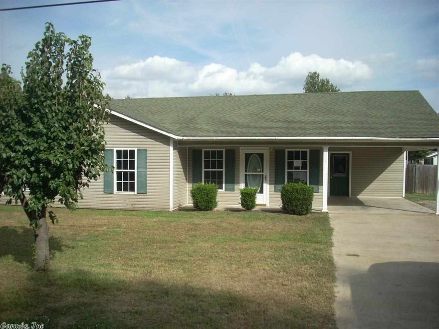 Newer ranch style home with 4 bedrooms and 2 baths features wood privacy fence, central heat and air, patio, and approximately 1638 square feet heated and cooled. 1,642 square feet-information of gross living area above grade is from the FHA Appraisal and is deemed reliable but not guaranteed.