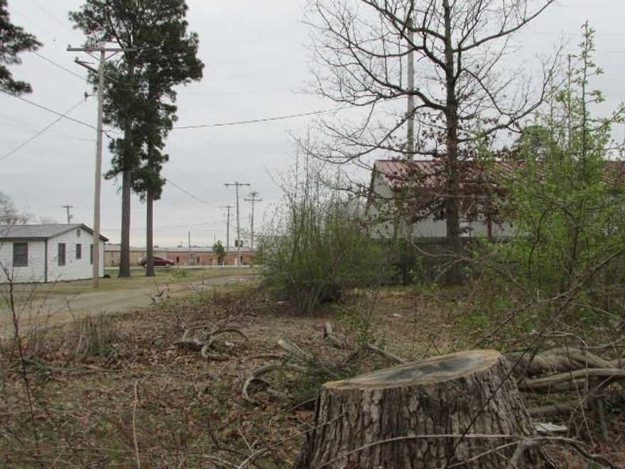 Vacant land with old house not livable.  Located on Hwy 5 between Fred's and old US Drug on same side as Fred's.  Easy access to I-30.
