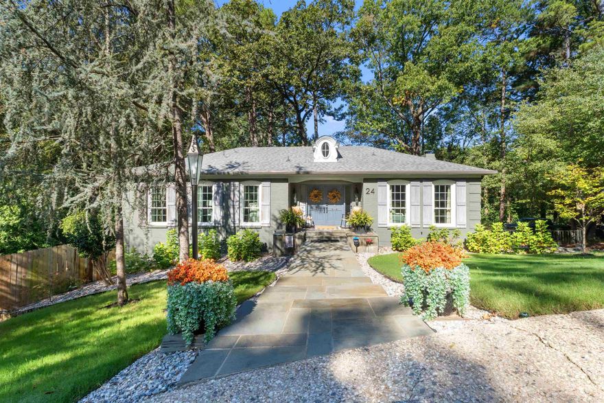 Be ready to be impressed! This gem in Leawood sits on a lush, private .44-acre lot and delivers luxury and serenity. This home boasts 5 bedrooms, including TWO primary suites, plenty of bathrooms PLUS an office. Step inside to the sun-soaked living spaces showing off a beautiful fireplace in main living room and a cozy den sporting a 2nd fireplace. The chef’s kitchen is a showstopper with custom cabinets, a Viking gas range with food warmer and pot filler, double ovens with warming drawer, two dishwashers, and a farmhouse sink — truly built for entertaining. Escape to the primary suite on the main level and enter your private retreat: soaking tub, huge shower and dual vanities. But the real star of the show? The backyard oasis. Double decks lead you down to a beautiful pool (new liner 2024, new pump 2025) surrounded by mature trees, lush landscaping, and privacy. Whether you're hosting summer parties, relaxing after work, or soaking up the sun on the weekends, this outdoor space delivers resort-style living right at home. Located in the heart of Midtown convenient to all Little Rock has to offer! This home is the full package — charm, luxury, and an unbeatable poolside lifestyle.