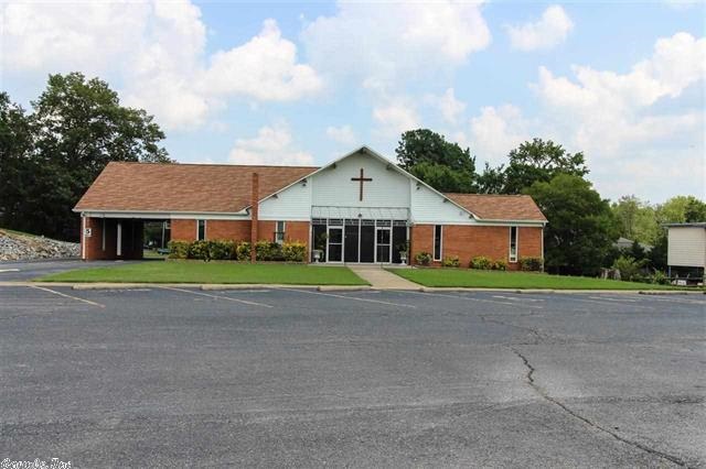 Great location! This property is currently home to a church but could be developed to suit as value is mainly in the land. With nearly 2 acres of land the possibilities are limitless.