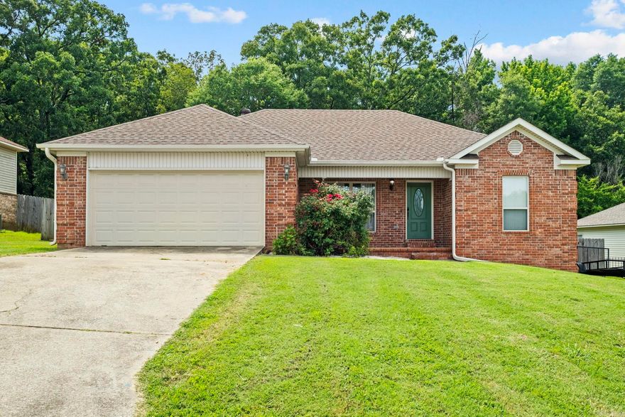 BRAND NEW HVAC JULY 2024! Welcome to this charming 3-bedroom, 2-bathroom home featuring a spacious primary bath and modern amenities. Enjoy the comfort of a carpet-free interior, perfect for easy maintenance and a sleek look. The home boasts a large back deck and a fully fenced backyard ideal for outdoor gatherings and relaxation. With a 2-car garage and a roof installed in 2022, this home is ready for years of worry-free living. Additionally, it's wired for Vivint home security, ensuring peace of mind. Don't miss this gem! Agents see remarks