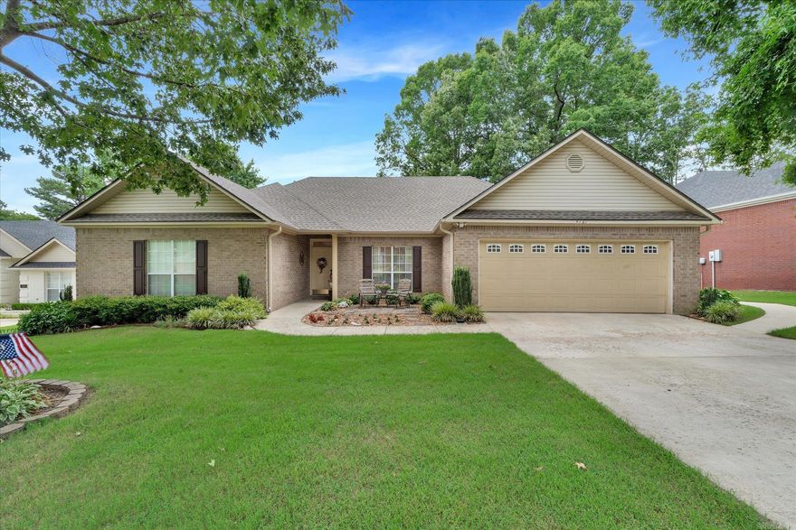 Welcome to this well-maintained, all brick, one-owner home in the desirable Wyattwood Subdivision! Offering three spacious bedrooms, two full bathrooms, living room, dining room, breakfast area, and open den, this beautiful single-level home boasts 2,312 square feet of comfortable living space that is perfect for families or anyone who loves to entertain.    Step inside to find real hardwood floors, 20 x 20 ceramic tile in kitchen and breakfast area, and carpet  throughout the den and bedrooms, with flooring and paint updated just five years ago, ensuring a fresh and inviting feel. The kitchen and living spaces flow seamlessly, providing plenty of room for gatherings.    Enjoy peace of mind with a brand-new roof installed in 2024, plus a 12'x16' wired shop with an overhead door in the beautifully landscaped backyard that is ideal for hobbies, storage, or projects.    Conveniently located near Arkansas State University and NEA Baptist Hospital, and situated in the Nettleton School District, this home combines comfort, convenience, and quality.    Don't miss your chance to own this lovingly cared-for home in one of Jonesboro's favorite neighborhoods. Schedule your private tour today!