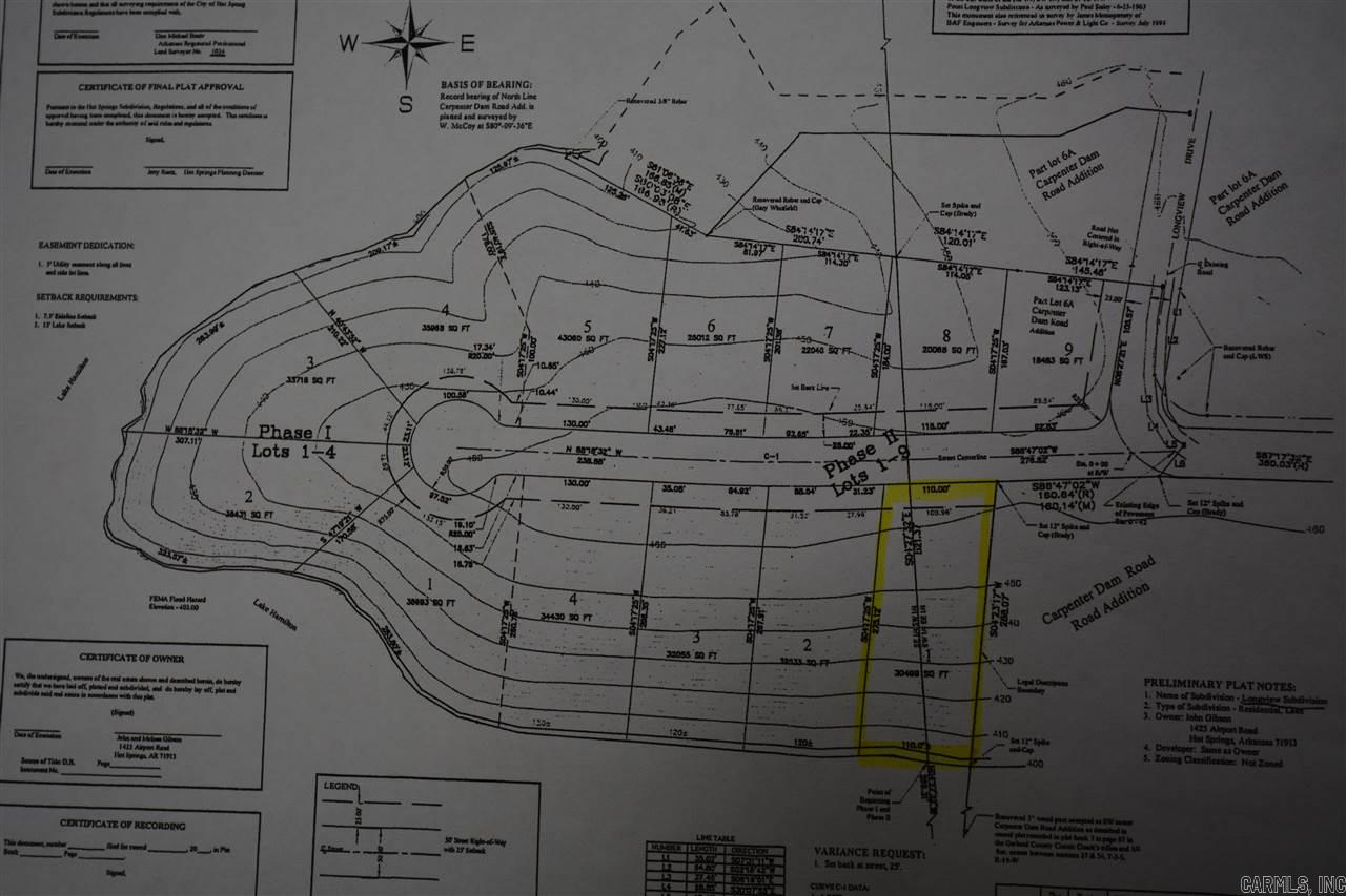 Cannon Ridge Lake Estates - Land