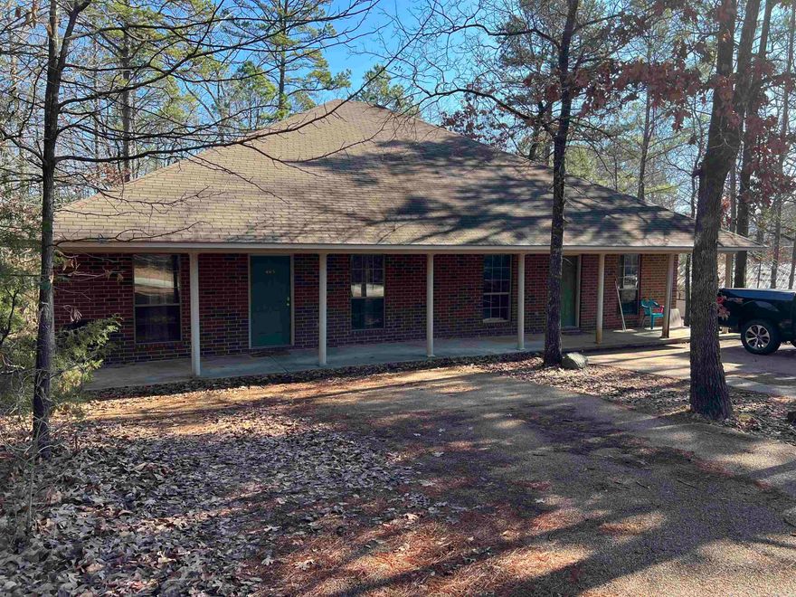 Low maintenance brick and siding deplex on three lots, both units are 3 bedroom and two full baths, extra lots allows space to build additional duplex, unit 405 has LVP flooring throughout and tile in the wet areas, unit 407 has parquet floors, tile in the kitchen and travertine in the baths, both units currently rented